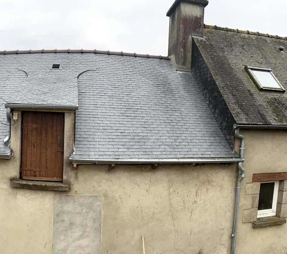 rénovation toiture en ardoise